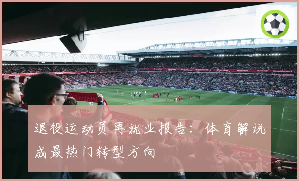 退役运动员再就业报告:体育解说成最热门转型方向